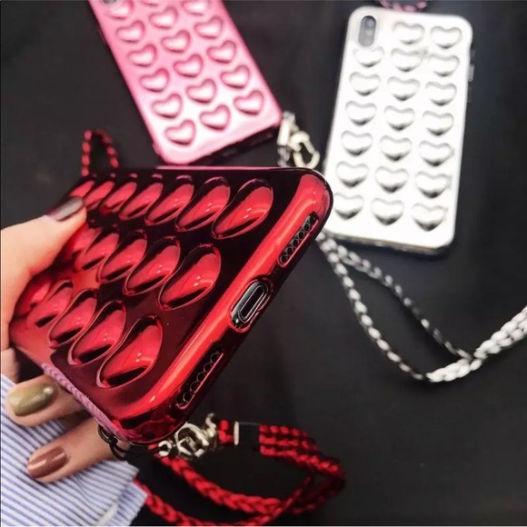 Heart Easy To Grip IPhone Case X iPhone 7 & 8 Plus - Picture 3 of 7